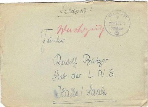 Feldpost brief 170 - brief, /