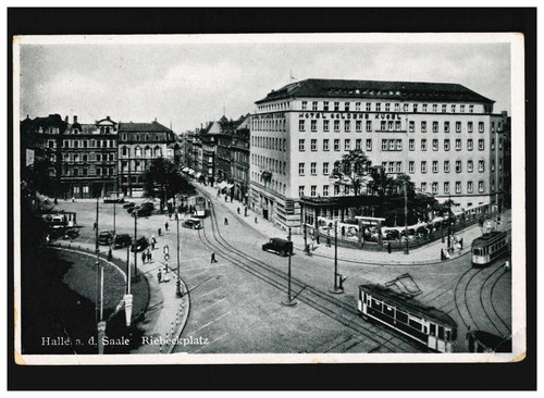 Halle der saale - halle, an