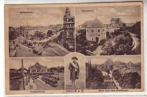 38676 feldpost halle der - halle, an
