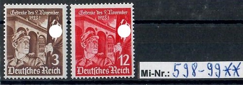 Deutsches reich 598 - deutsches, 598-99
