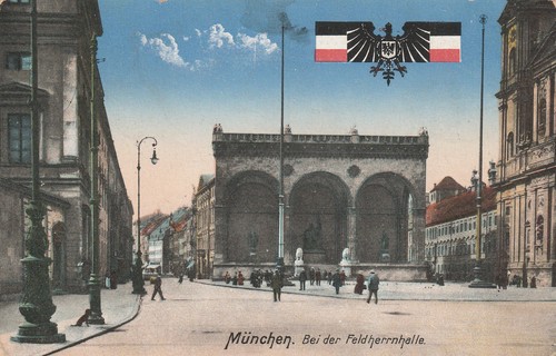München bei der - ak,