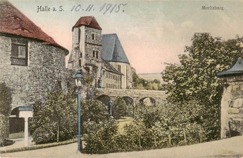 Halle saale die moritzburg - saale,
