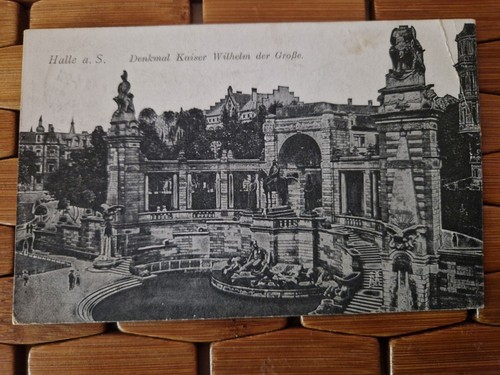 Halle denkmal kaiser - denkmal,