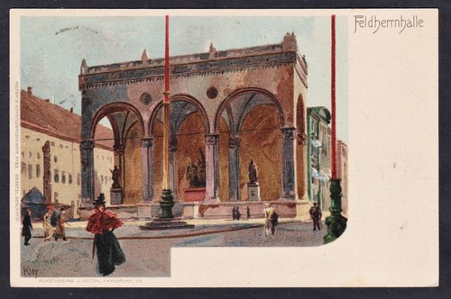 Feldherrnhalle postcard