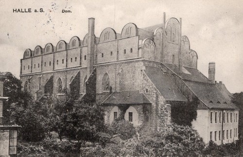 111 halle der saale - ak,