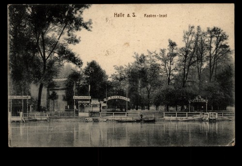 Halle saale raben - *, raben-insel