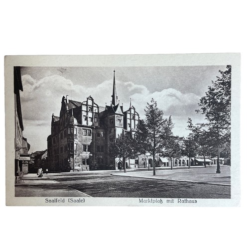 Postkarte saalfeld saale - postkarte,
