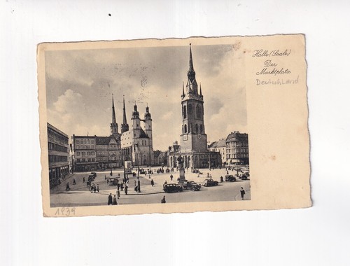 5391 ansichtskarte halle - ansichtskarte, ak