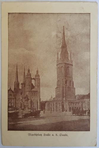 Halle marktplatz - ak, a.s.