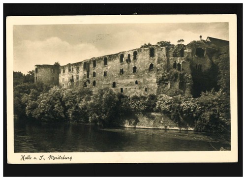 Halle der saale - ak,