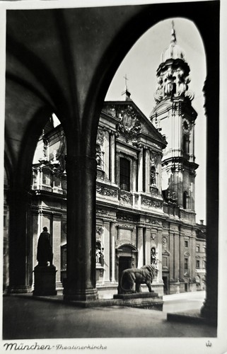München odeonsplatz - ak,